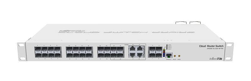 MikroTik CRS328-4C-20S-4S+RM 28-pordiga hallatud switch