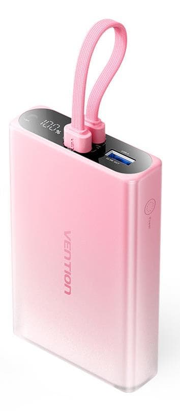 Vention 10000mAh 22.5W Pink Power Bank