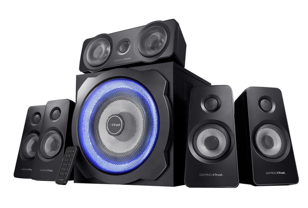 Trust GXT 658 Tytan 5.1 Speaker System Black
