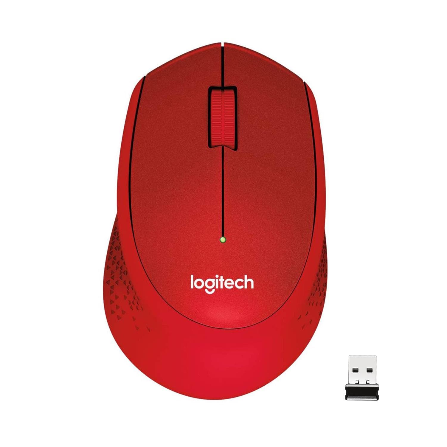 Logitech M330 Silent Wireless Hiir Punane