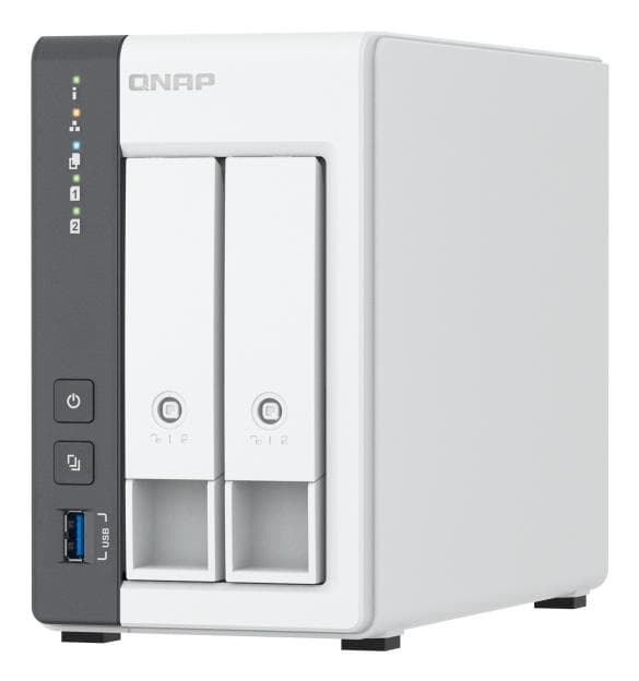 QNAP TS-216G 2-kohaline NAS-seade 4GB RAM 2x2,5GbE