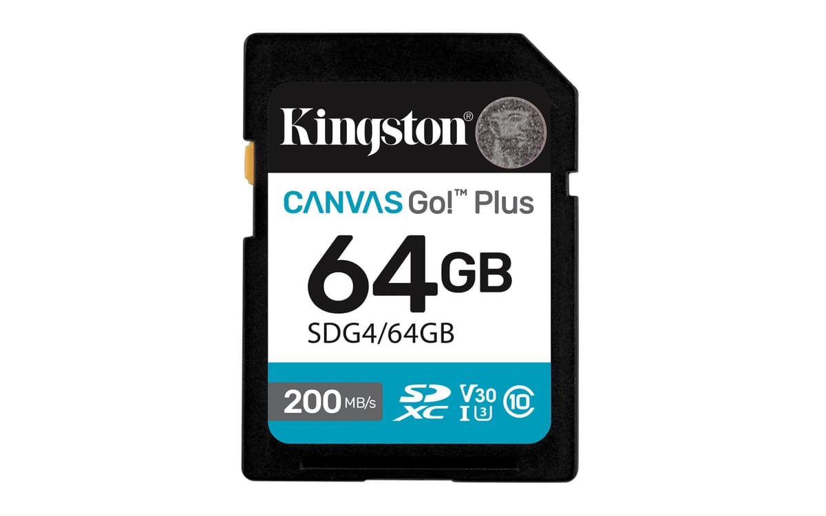 Kingston SDXC Memory Card 64GB UHS-I Class 10