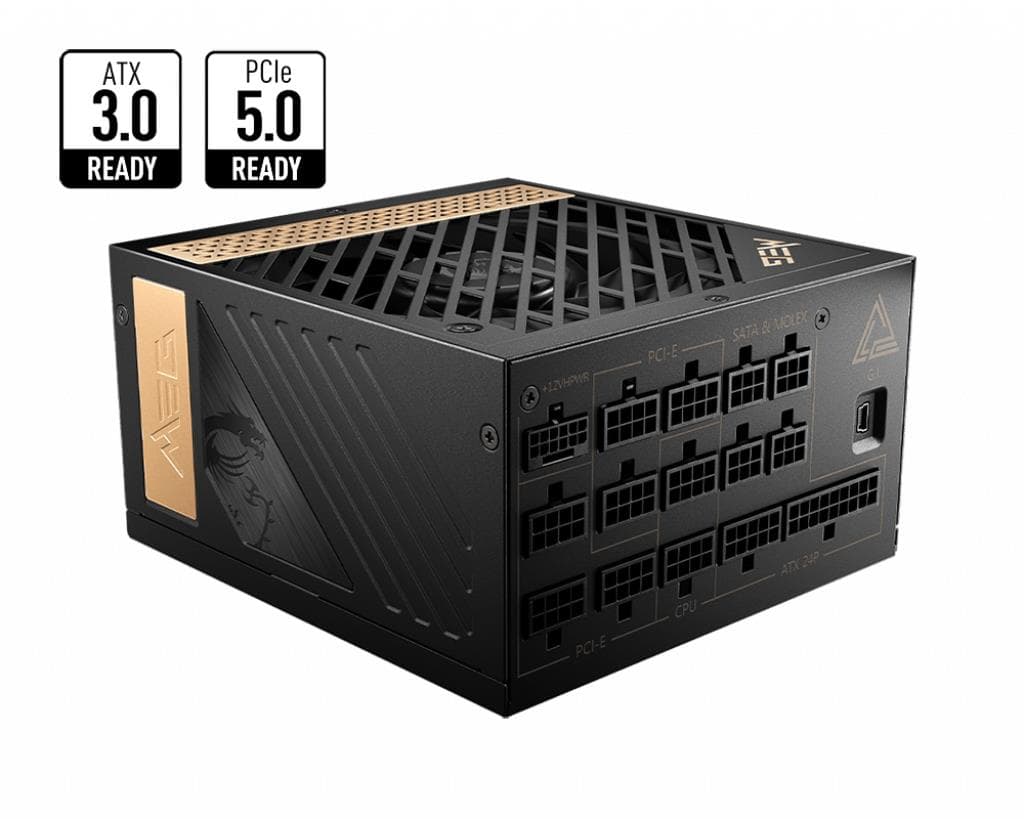 MSI MEG AI1300P 1300W ATX toiteallikas 80 PLUS Platinum