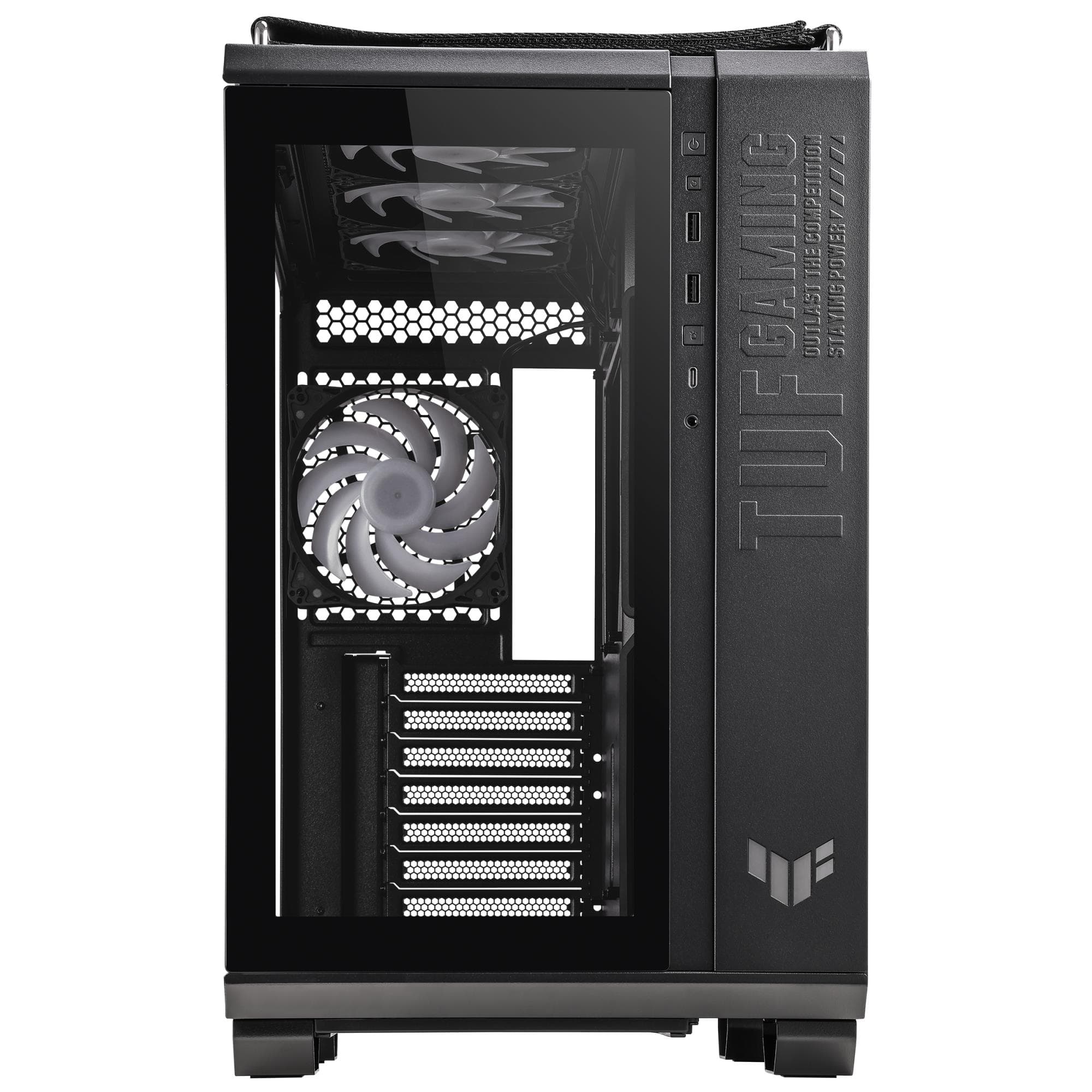 ASUS TUF Gaming GT502 Plus ATX midi tower arvutikorpus, must