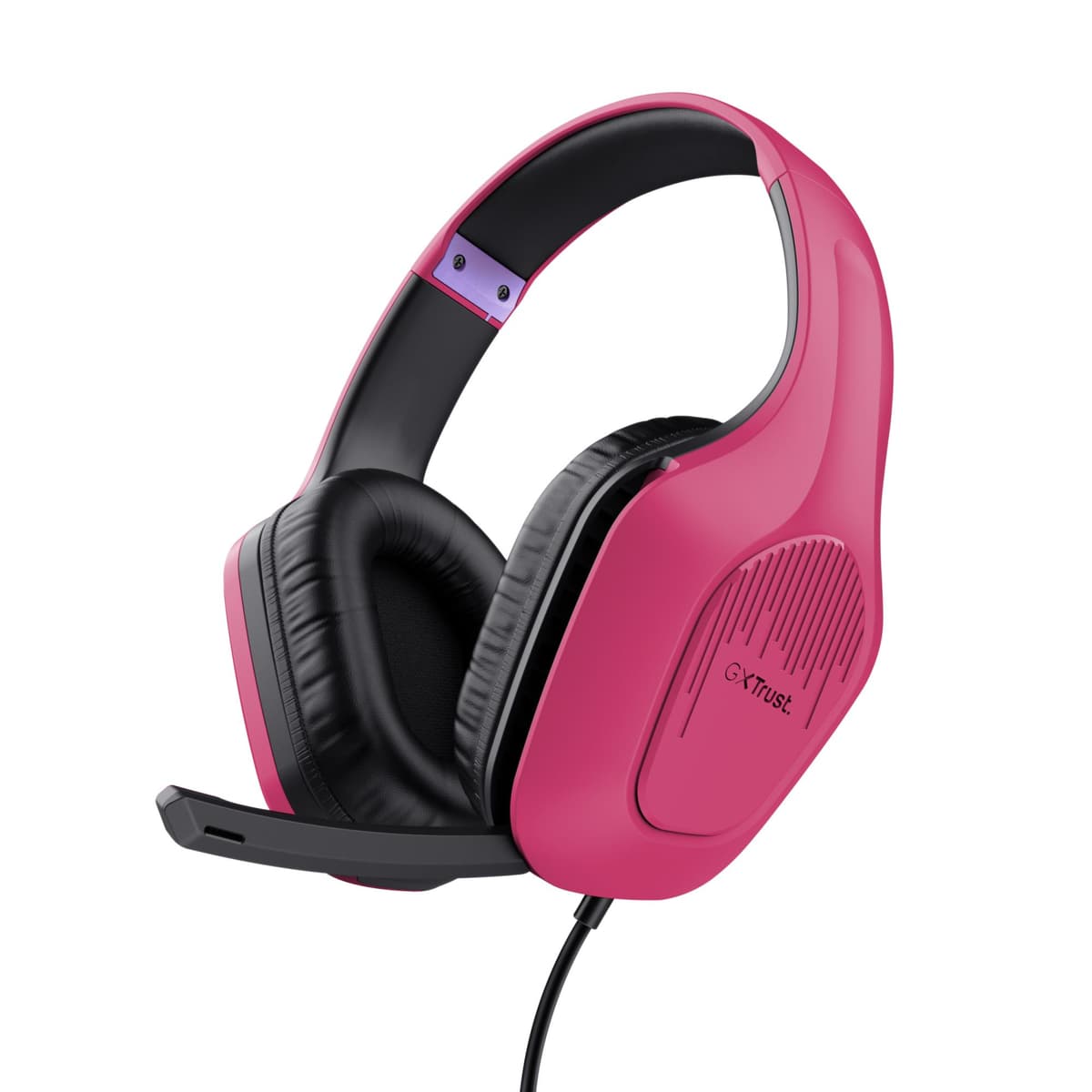 TRUST GXT 415P Zirox Gaming Headset - Roosa