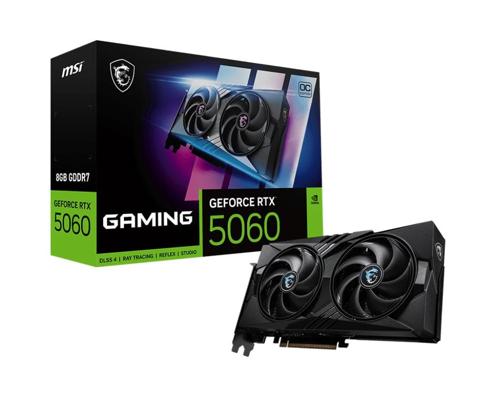 MSI GeForce RTX 5060 8GB GDDR7 Graphics Card