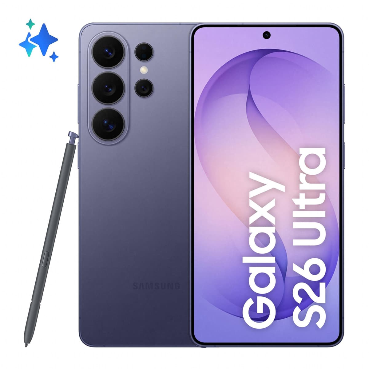 Samsung Galaxy S26 Ultra 512GB Cobalt Violet nutitelefon