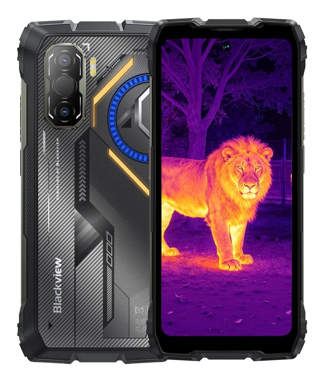 Blackview Rock 3 256GB must Android nutitelefon