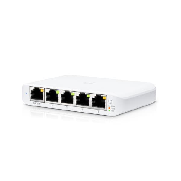 Ubiquiti USW-Flex-Mini 5-portne hallatav võrguseade PoE-ga