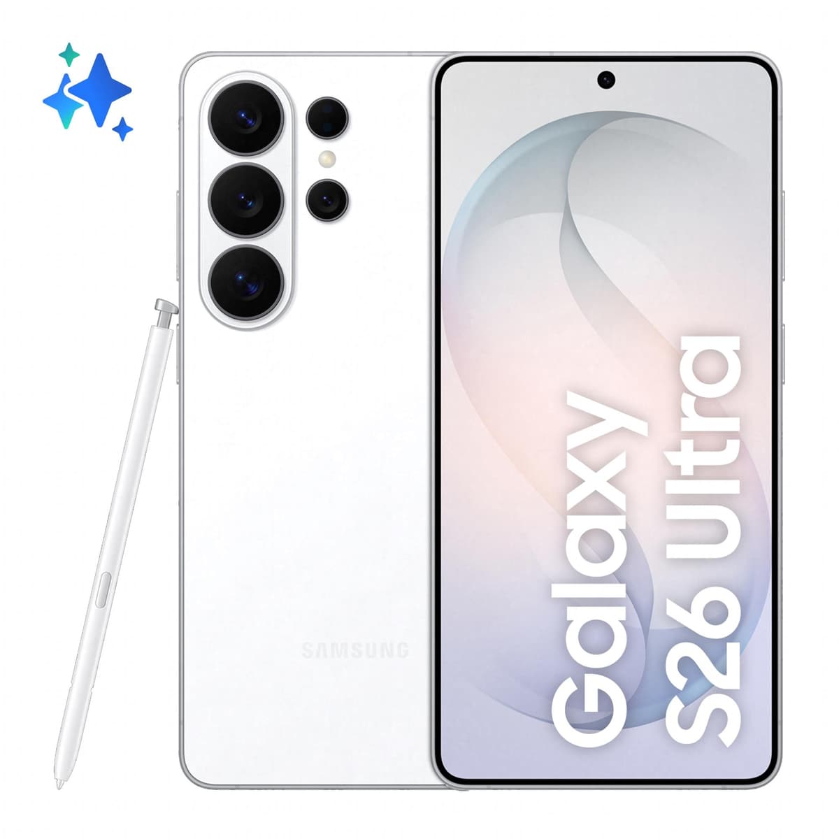 Samsung Galaxy S26 Ultra 512GB valge nutitelefon
