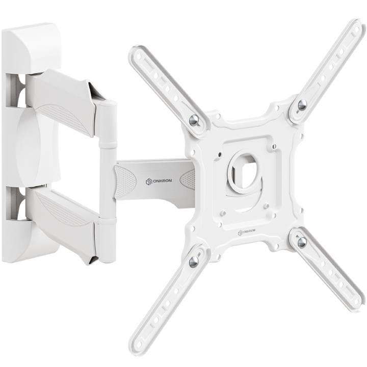 ONKRON M4-W Tilting TV Wall Mount 32"–65" White