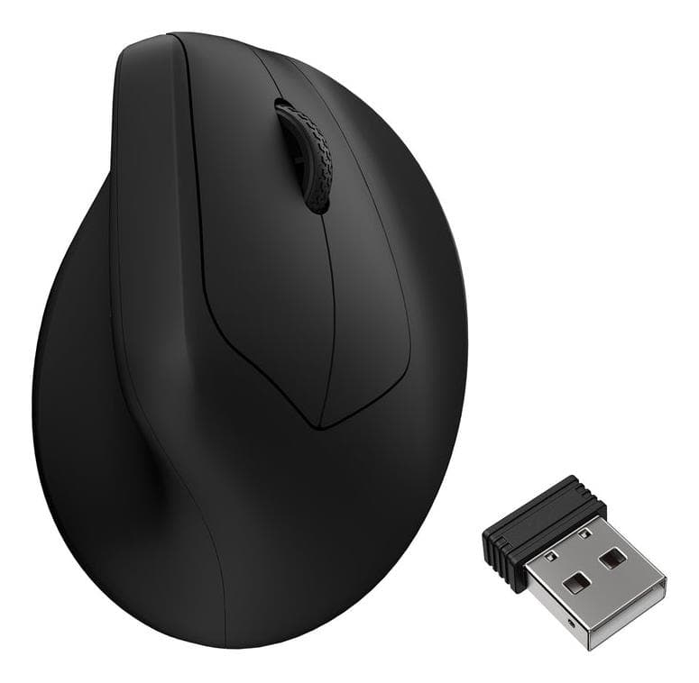 Keychron M5 M5-A23 Wireless Gaming Mouse, 30000 DPI, Black