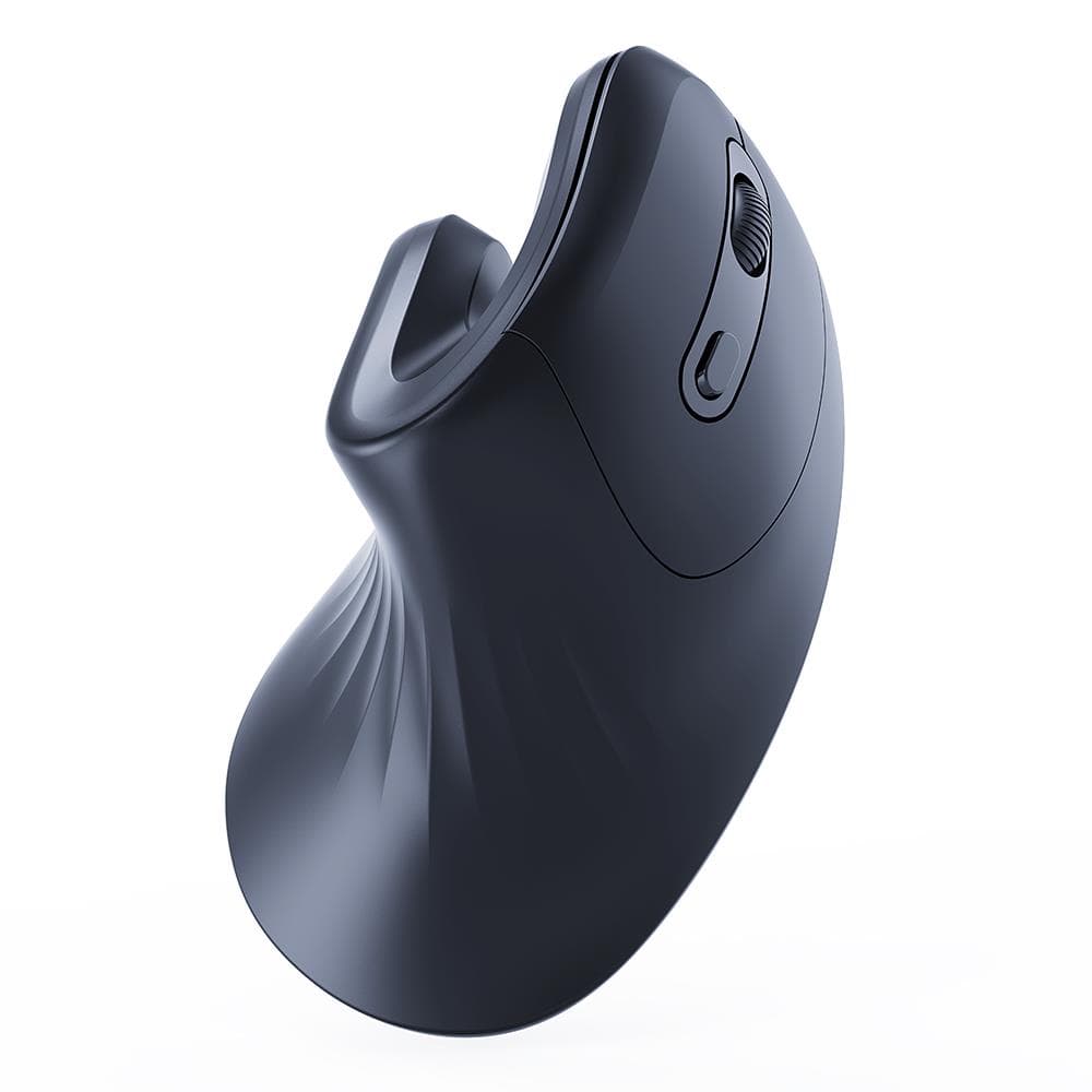 Gembird MUSW-ERGO-03 juhtmevaba ergonoomiline hiir, 1600 DPI, must