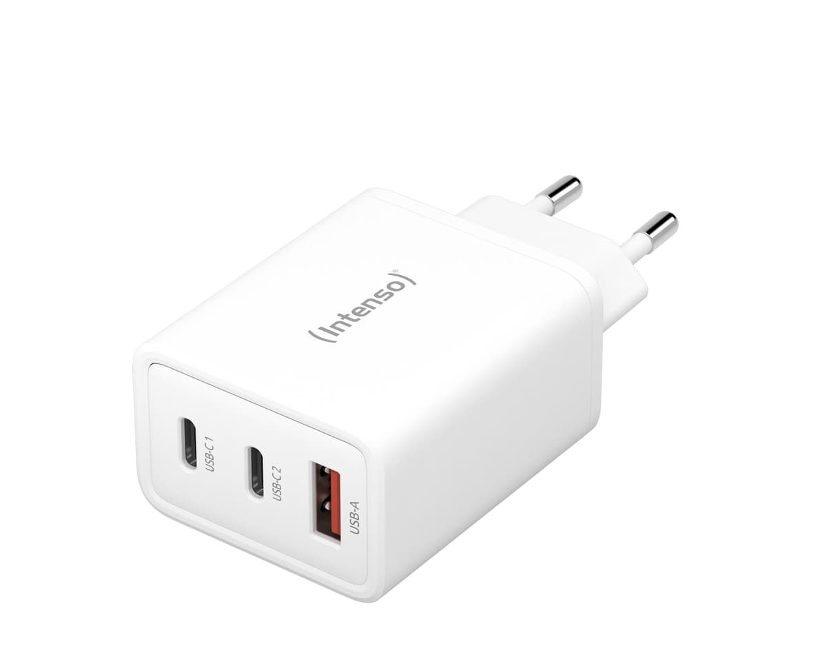 Intenso USB Power Adapter 1xA 2xC White