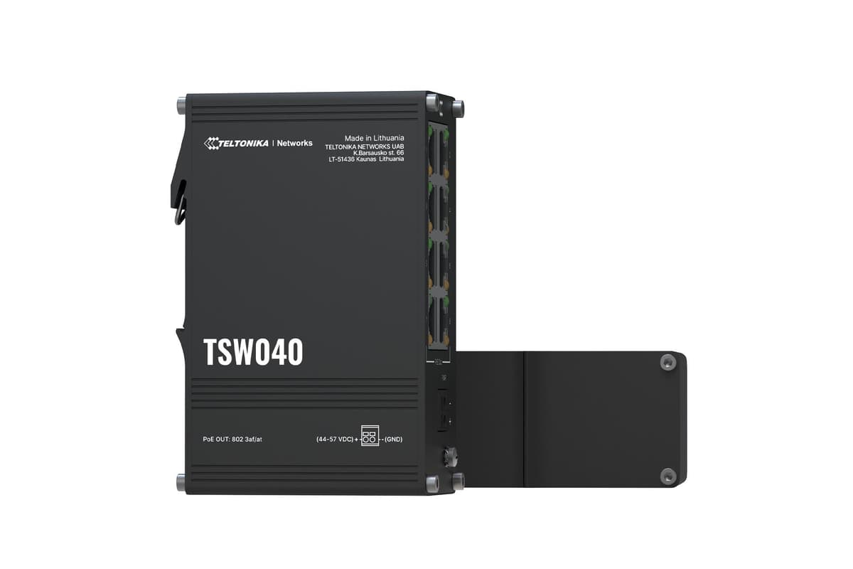 Teltonika TSW040 8-pordi PoE+ switch 240W, haldamata võrgulüliti