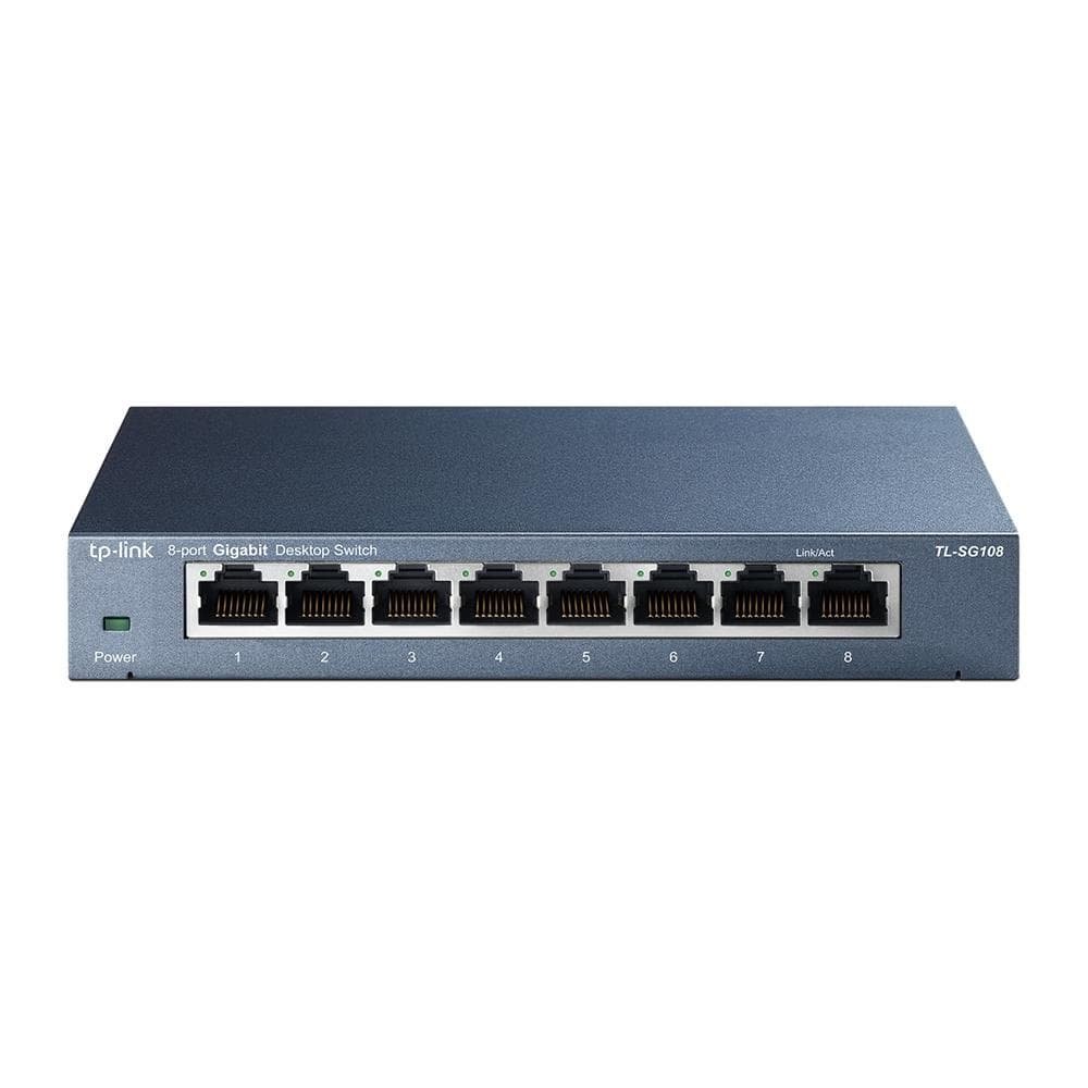 TP-LINK TL-SG108 võrguswitch 8 porti Gigabit