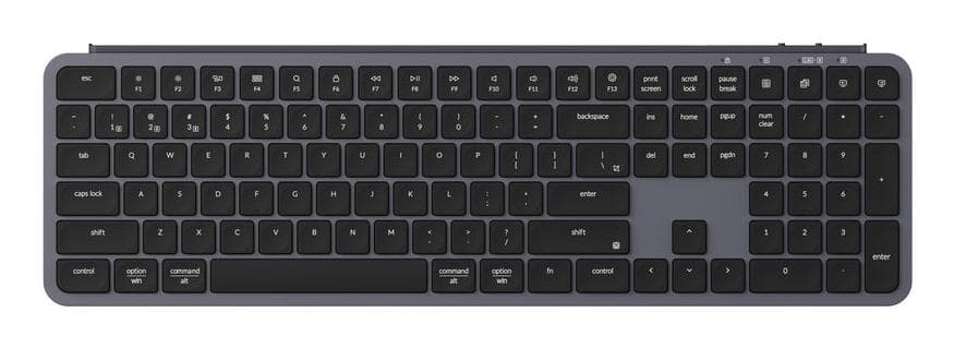 Keychron B6 Pro Space Grey mehaaniline juhtmeta klaviatuur