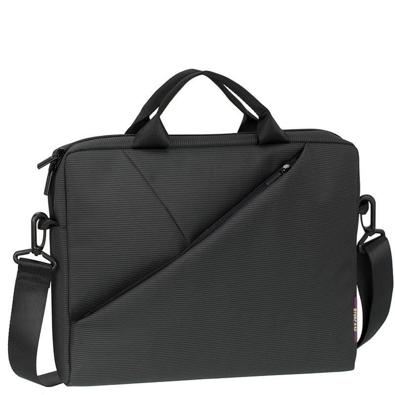 RIVACASE Tivoli 15.6 Messenger Laptop Bag Grey