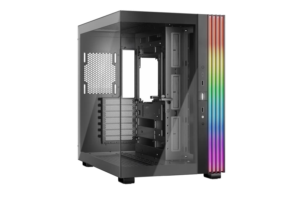 Be Quiet Light Base 600 DX must ATX midi tower arvutikorpus – must