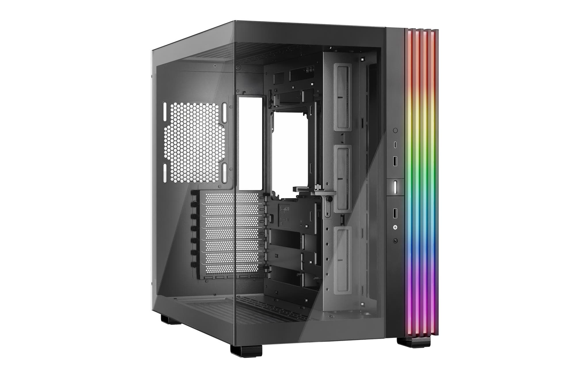 Be Quiet Light Base 600 DX must ATX midi tower arvutikorpus – must