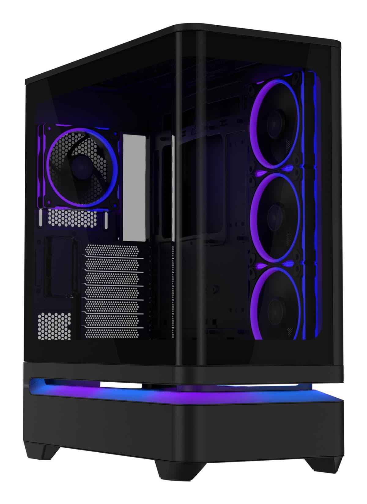 ASUS PRIME AP304 TG ARGB BLACK ATX arvutikast