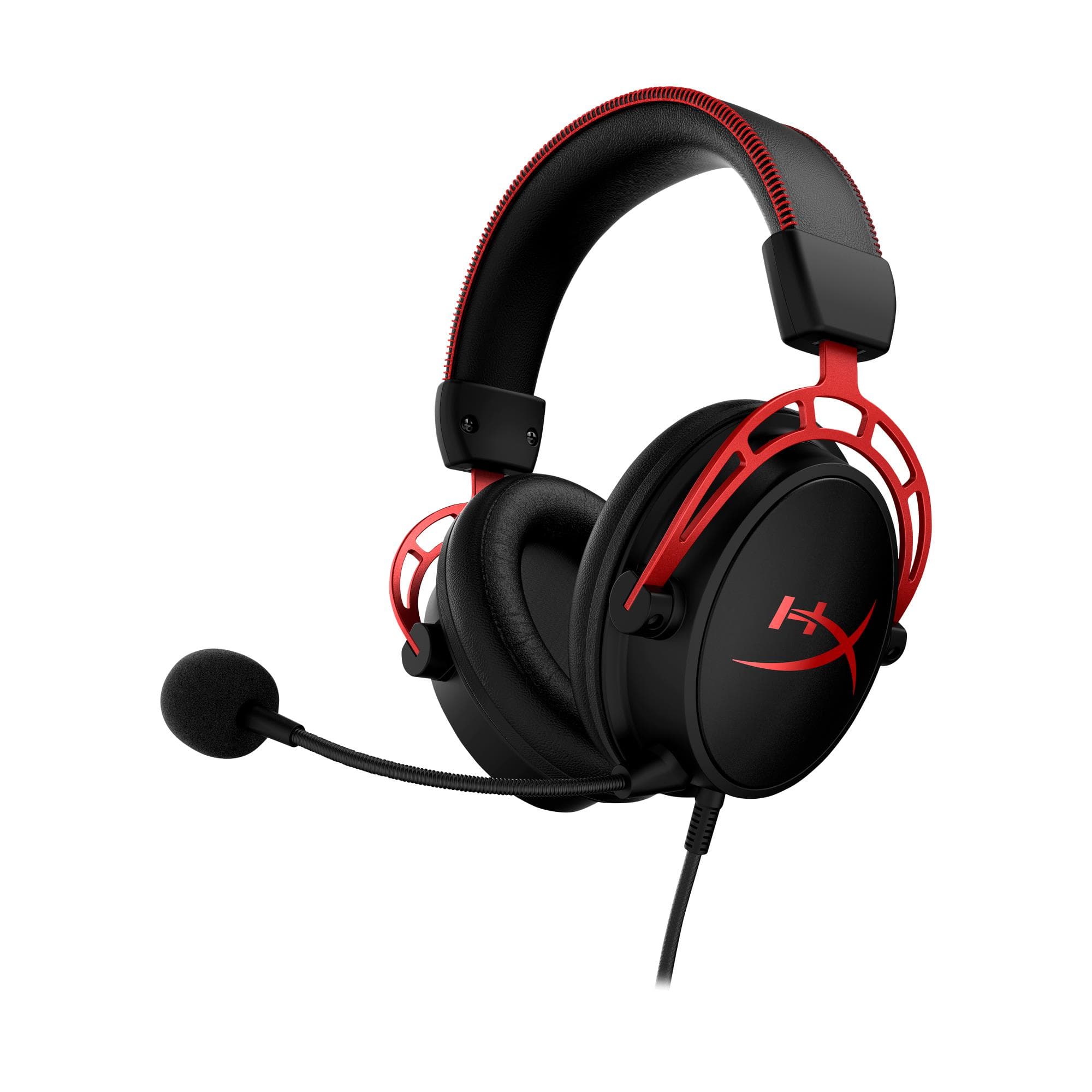 HyperX Cloud Alpha mängukõrvaklapid mikrofoniga, must-punane