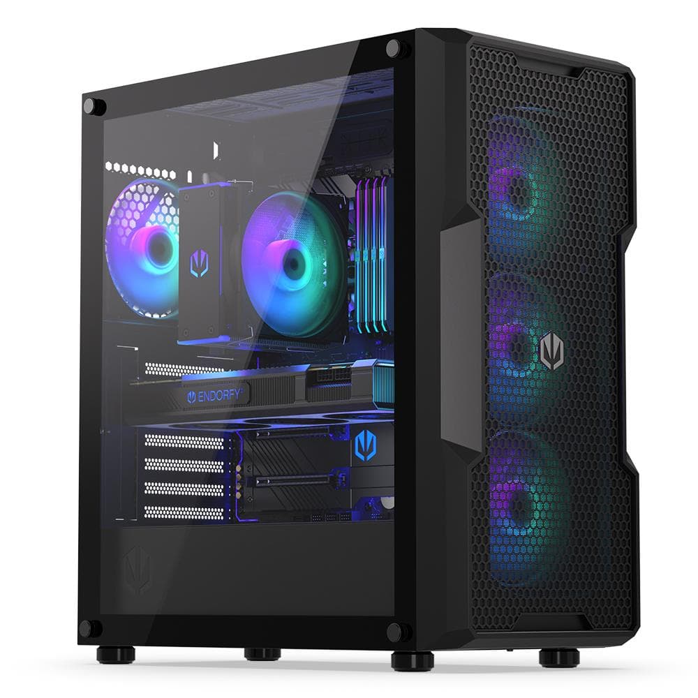 ENDORFY Regnum 400 ARGB корпус для ПК MidiTower ATX, чёрный