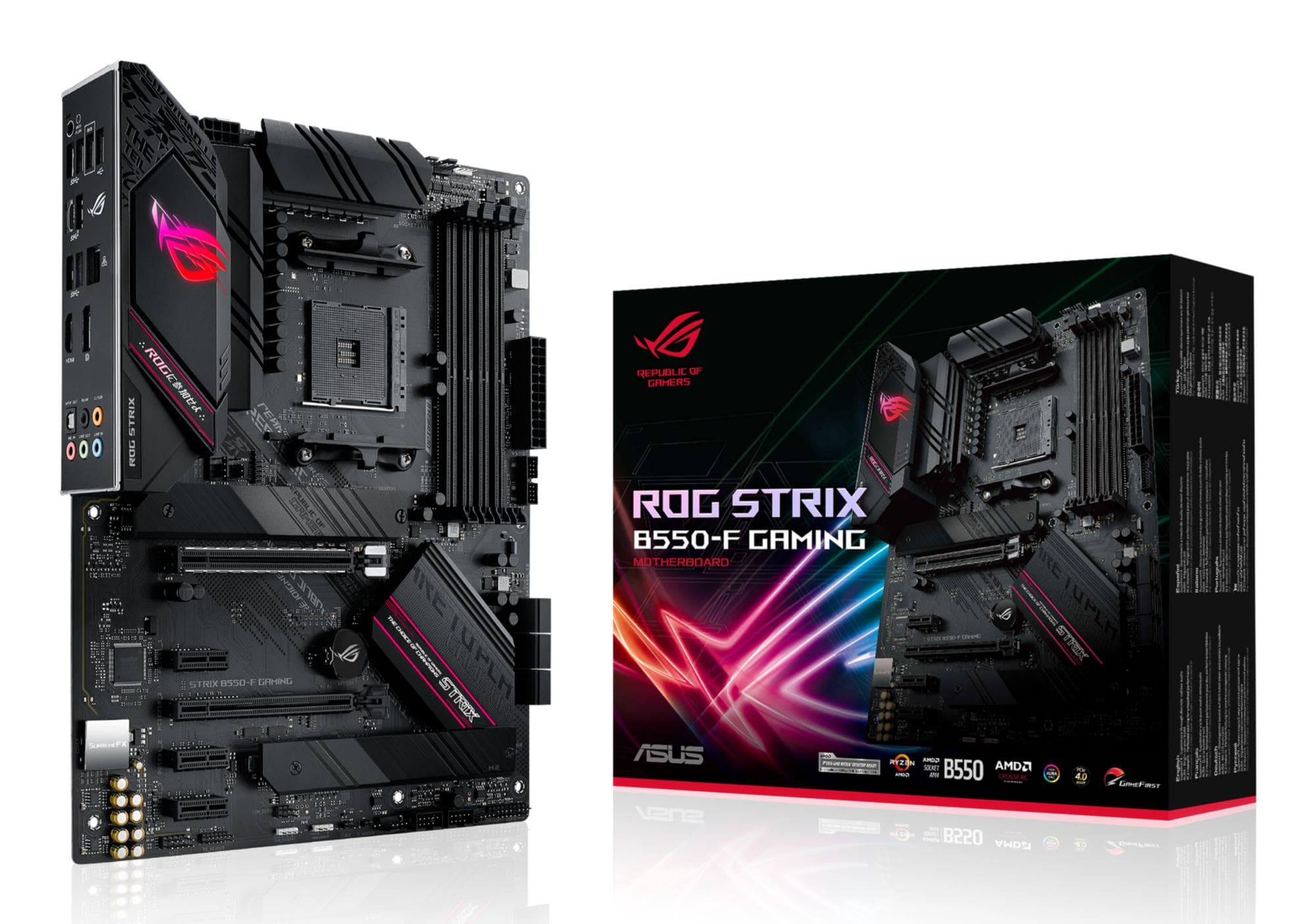 ASUS ROG Strix B550-F Gaming AM4 ATX emaplaat AMD Ryzen protsessoritele