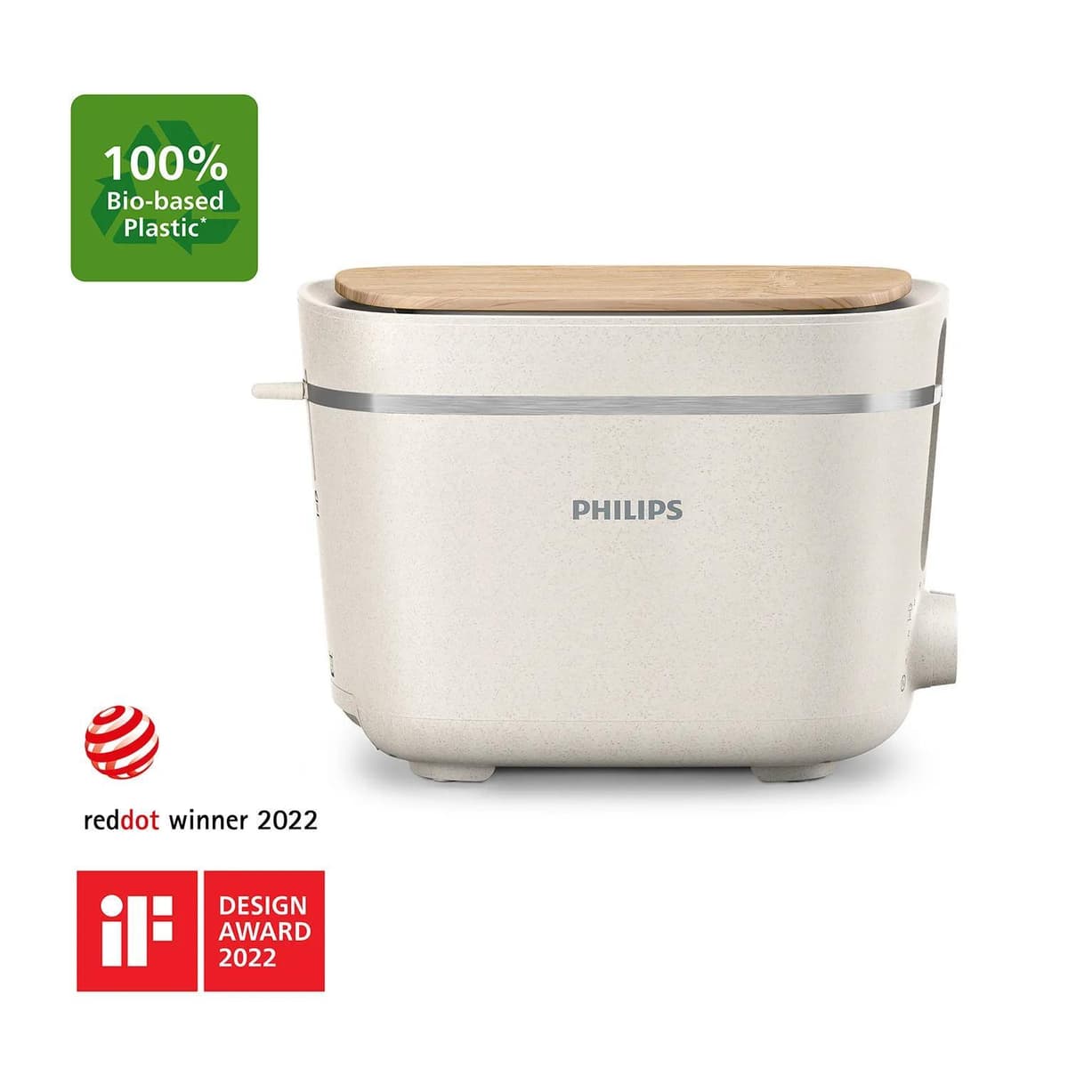 Philips HD2640/10 toaster with roll holder