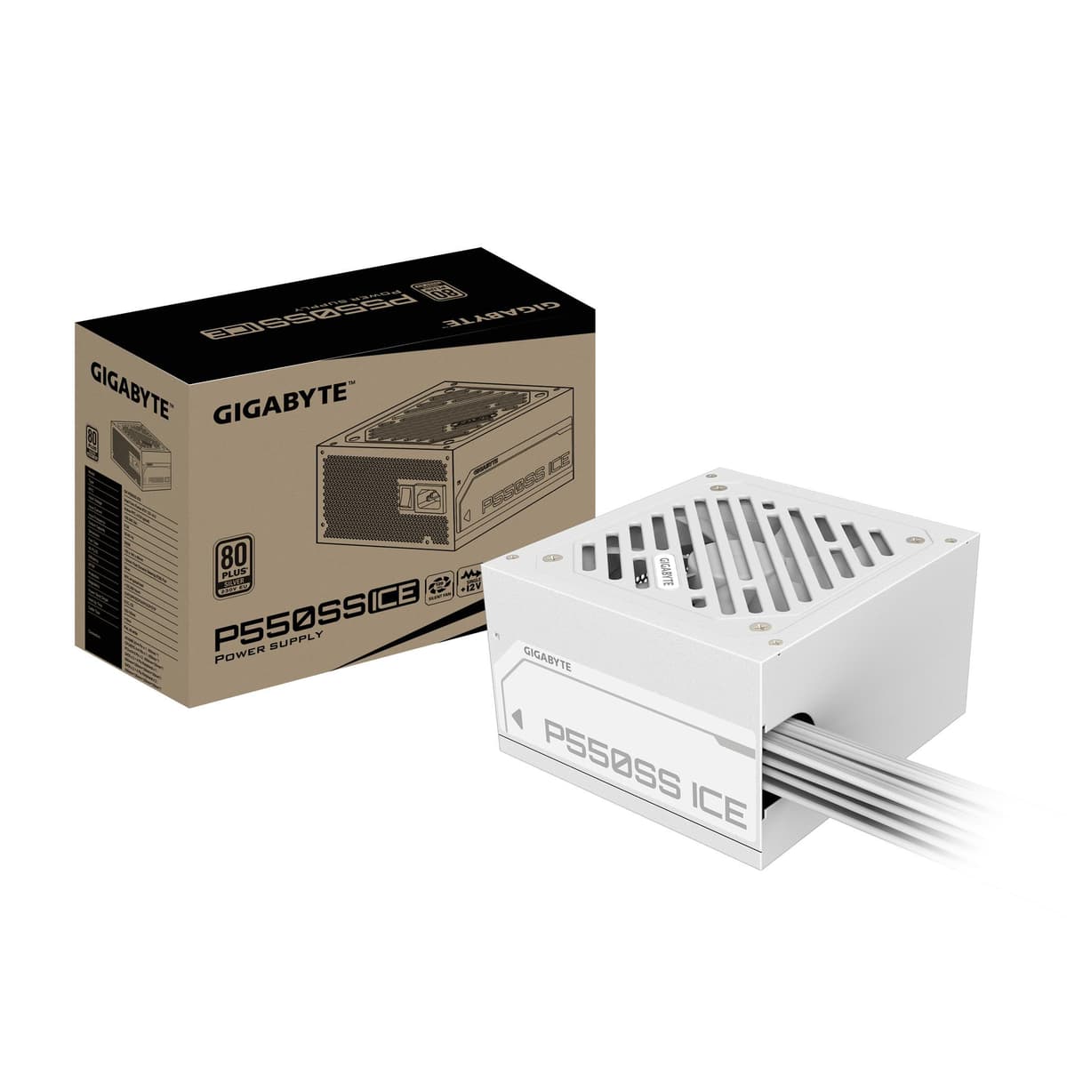 Gigabyte GP-P550SS ICE 550W ATX Power Supply 80 PLUS Silver