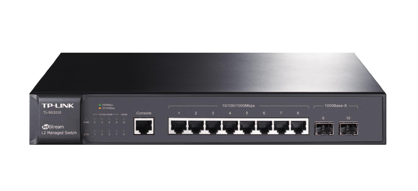 TP-LINK Omada TL-SG3210 hallatud võrguswitch 10 portiga