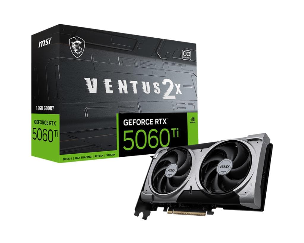 MSI GeForce RTX 5060 Ti 16GB GDDR7 graafikakaart