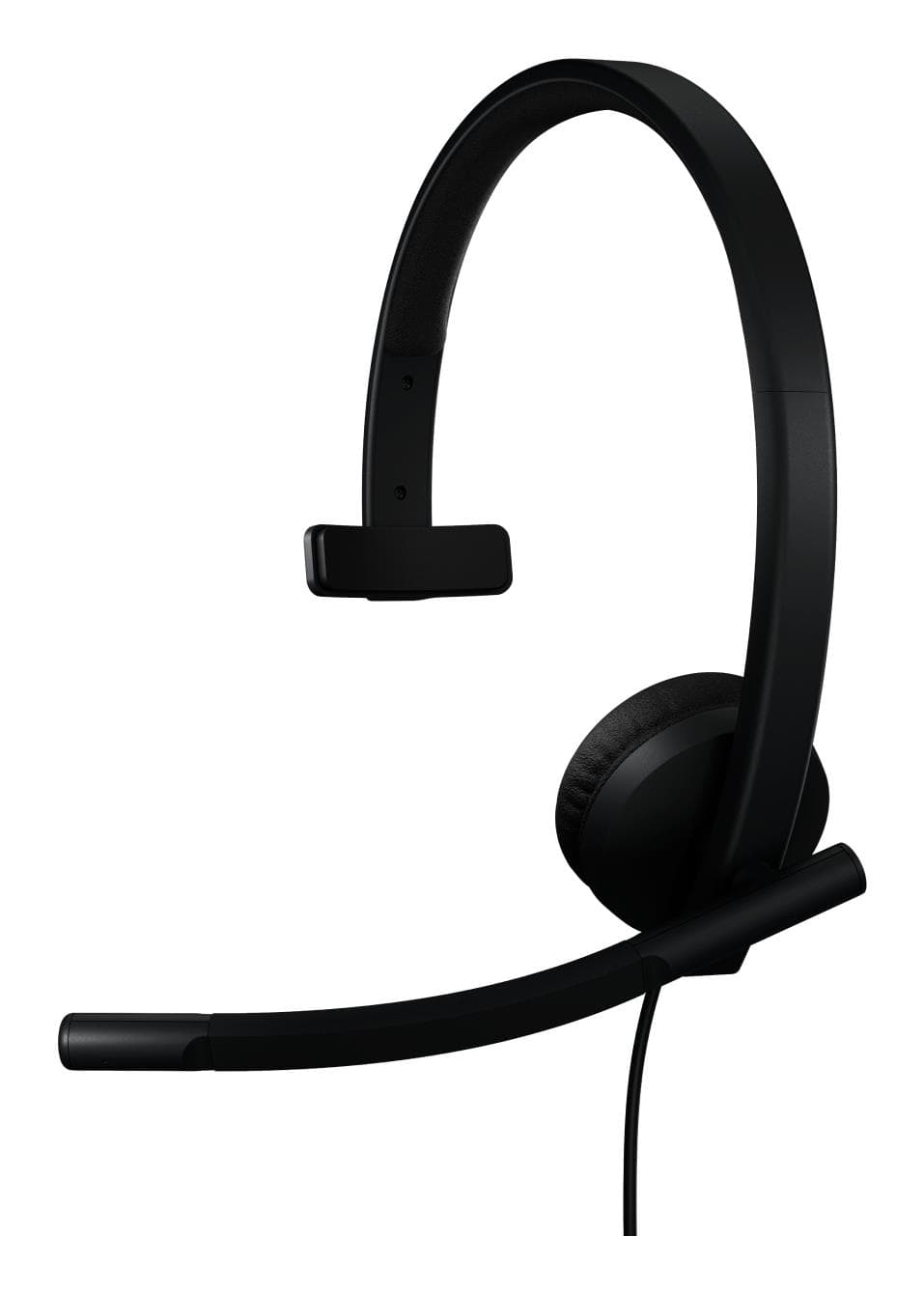 Logitech H570E Mono USB Black — проводная гарнитура