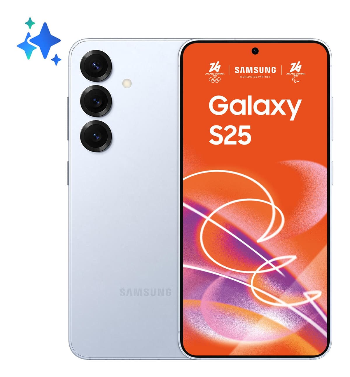 Samsung Galaxy S25 256GB Icyblue nutitelefon 5G