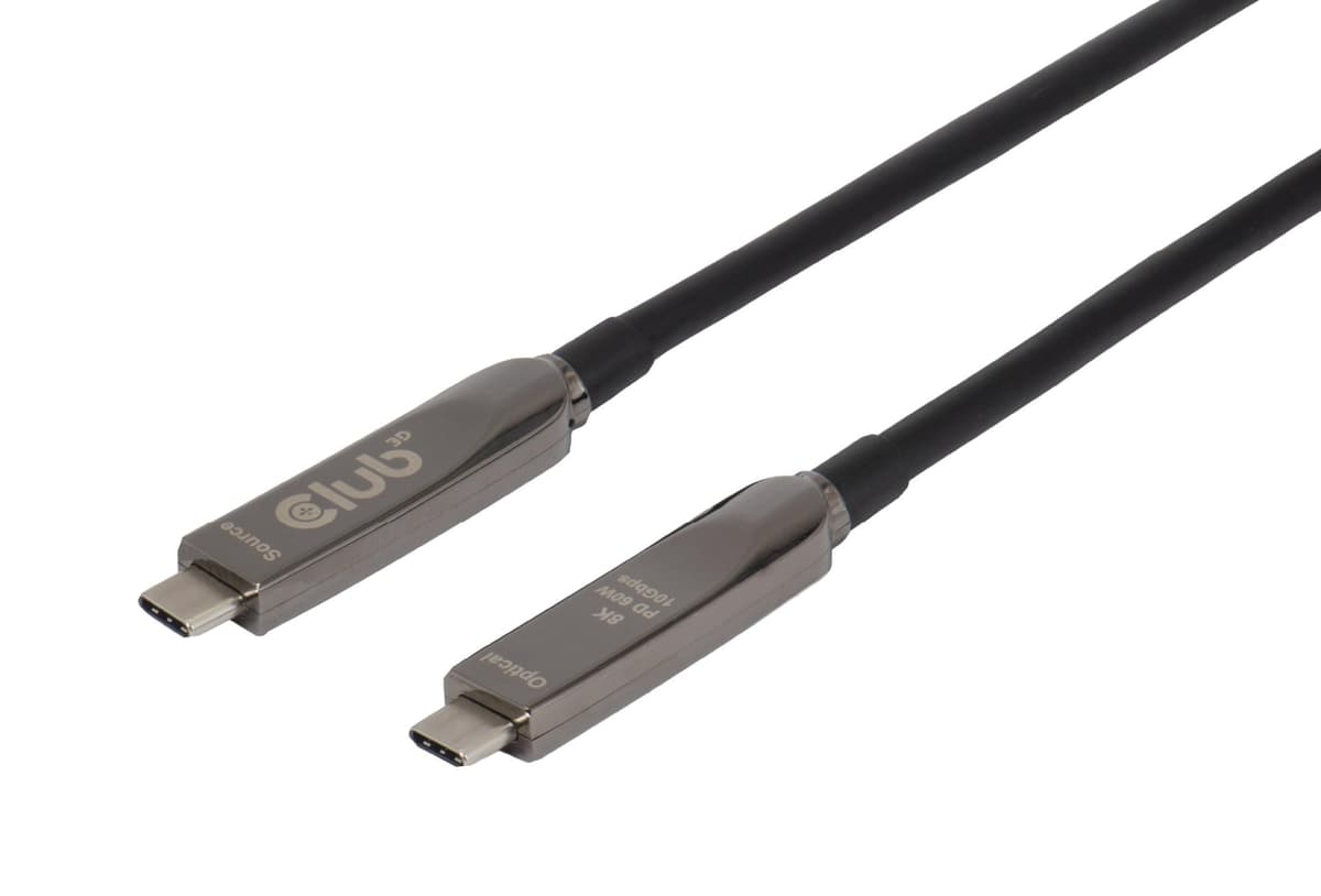 CLUB3D CAC-2580 USB-C kaabel 15m must