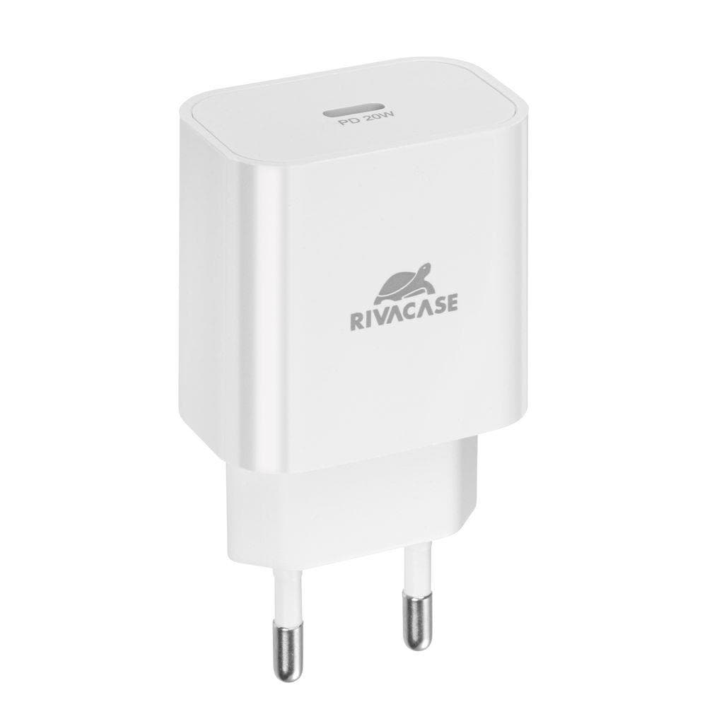 Rivacase PS4101 valge seinalaadija USB-C (1 m kaabel)