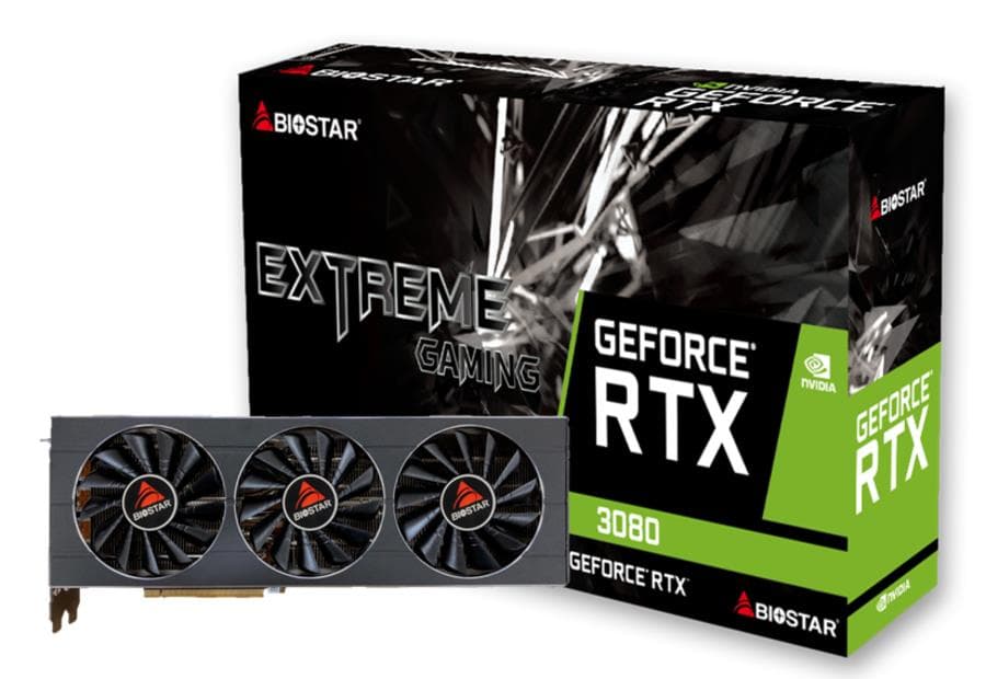 Graphics Card|BIOSTAR|NVIDIA|GeForce RTX 3080|10 GB|GDDR6X|320 bit|PCI Express x16 4.0|Active|VN3816RMT3
