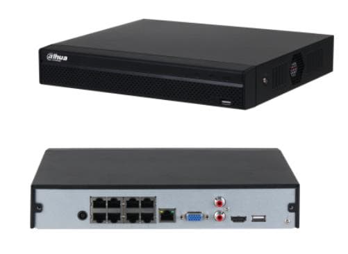 Dahua NVR4108HS-8P-4KS3 8-kanaliga 8PoE võrgu videosalvesti