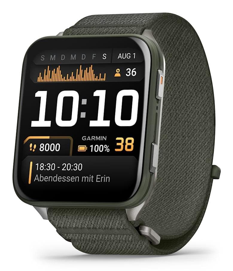 Garmin Venu X1 Moss nutikell - hall, 2 in