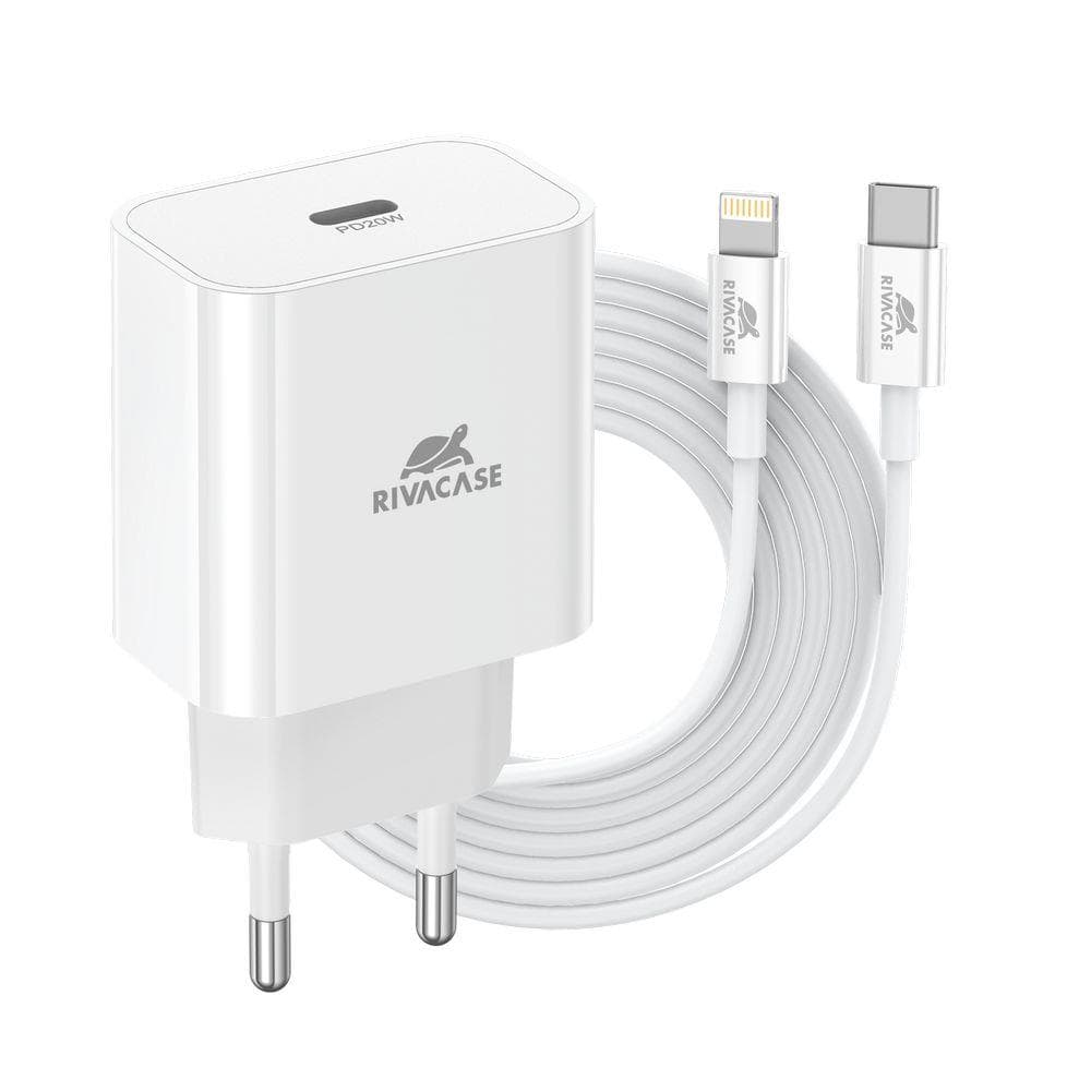 Rivacase PS4101 WD5 seinalaadija USB-C valge