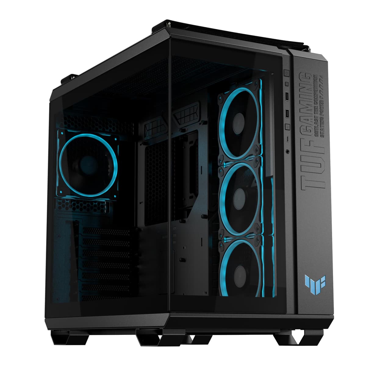 ASUS TUF Gaming GT502 Horizon Midi Tower корпус для ПК, ATX, чёрный