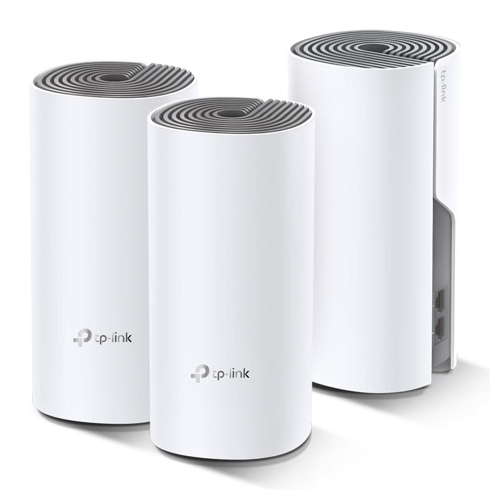 TP-Link Deco E4 Mesh Wi-Fi System 3-Pack, Wi-Fi 5, 1167 Mbps
