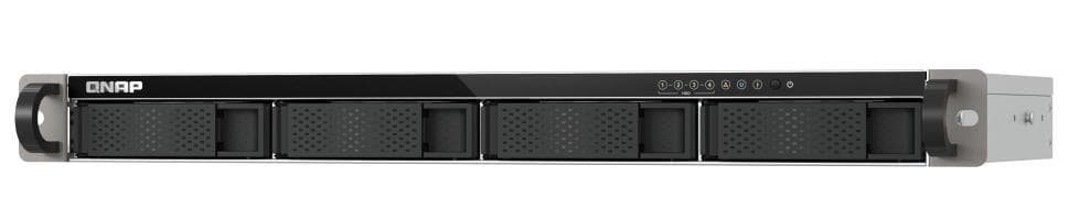 QNAP TS-433EU 4-kohaline 1U NAS-salvestus 4GB RAM 2×2,5GbE