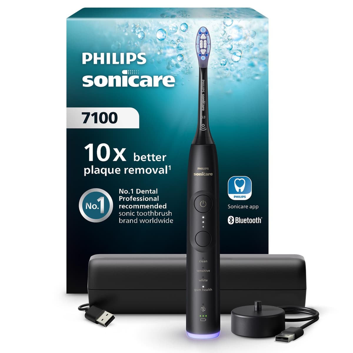 Philips HX7421/01 электрическая зубная щётка чёрная