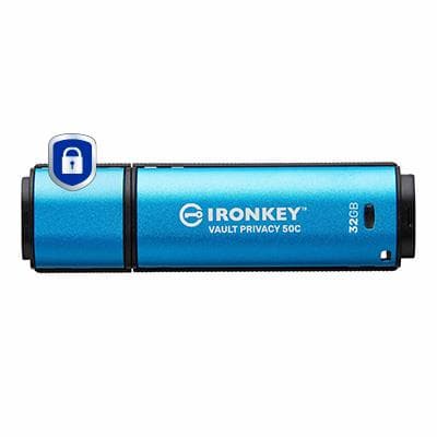 Kingston IKVP50C 32GB USB-C välkmälu must/sinine