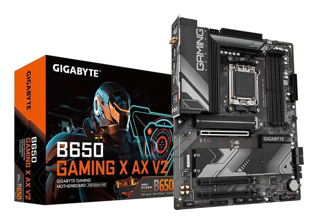Gigabyte B650 Gaming X AX V2 AMD AM5 ATX emaplaat DDR5