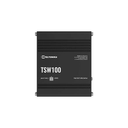 Teltonika TSW100 PoE Ethernet lüliti seinale