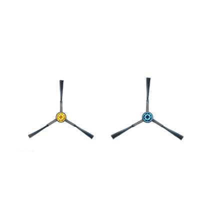 Midea V12 Spare Parts Kit: 4 Side Brushes & 4 Mops