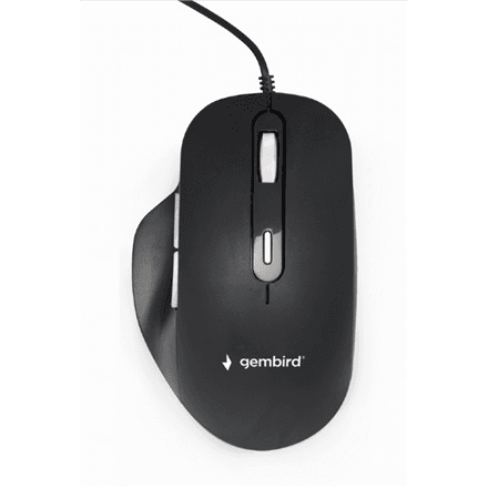 Gembird MUS-6B-02 optika hiir USB, must