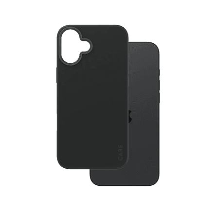 CARE Fashion MagSafe ümbris iPhone 16 Plusile, must
